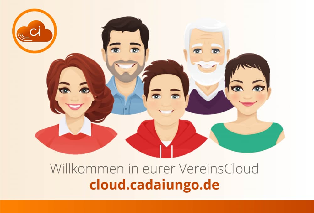 Willkommen in der cadaiungo Vereinscloud - Wir sind dabei!